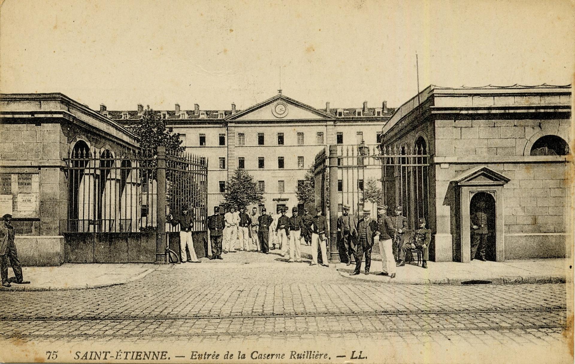 Entrée de la caserne Ruillière