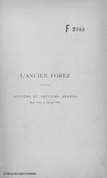 L'Ancien Forez. 8, 1889-1890 | 