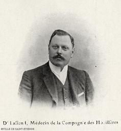 Dr Laffond, médecin de la Compagnie des Houillères | 