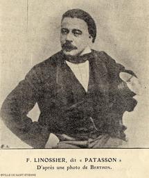 F. Linossier dit "Patasson" / d'après une photo de Berthon | Berthon, Auguste (18..-19..?) - photographe. Photographe