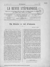 La Revue Stéphanoise. 4, 1901-1903 | 