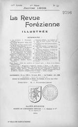 La revue forézienne illustrée. 1902-1, Janvier 1902 | 
