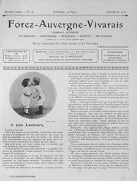 Forez-Auvergne-Vivarais pittoresques et illustrés. 140-161, 1913 | 