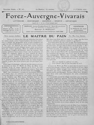 Forez-Auvergne-Vivarais pittoresques et illustrés. 163-173, 1914 | 